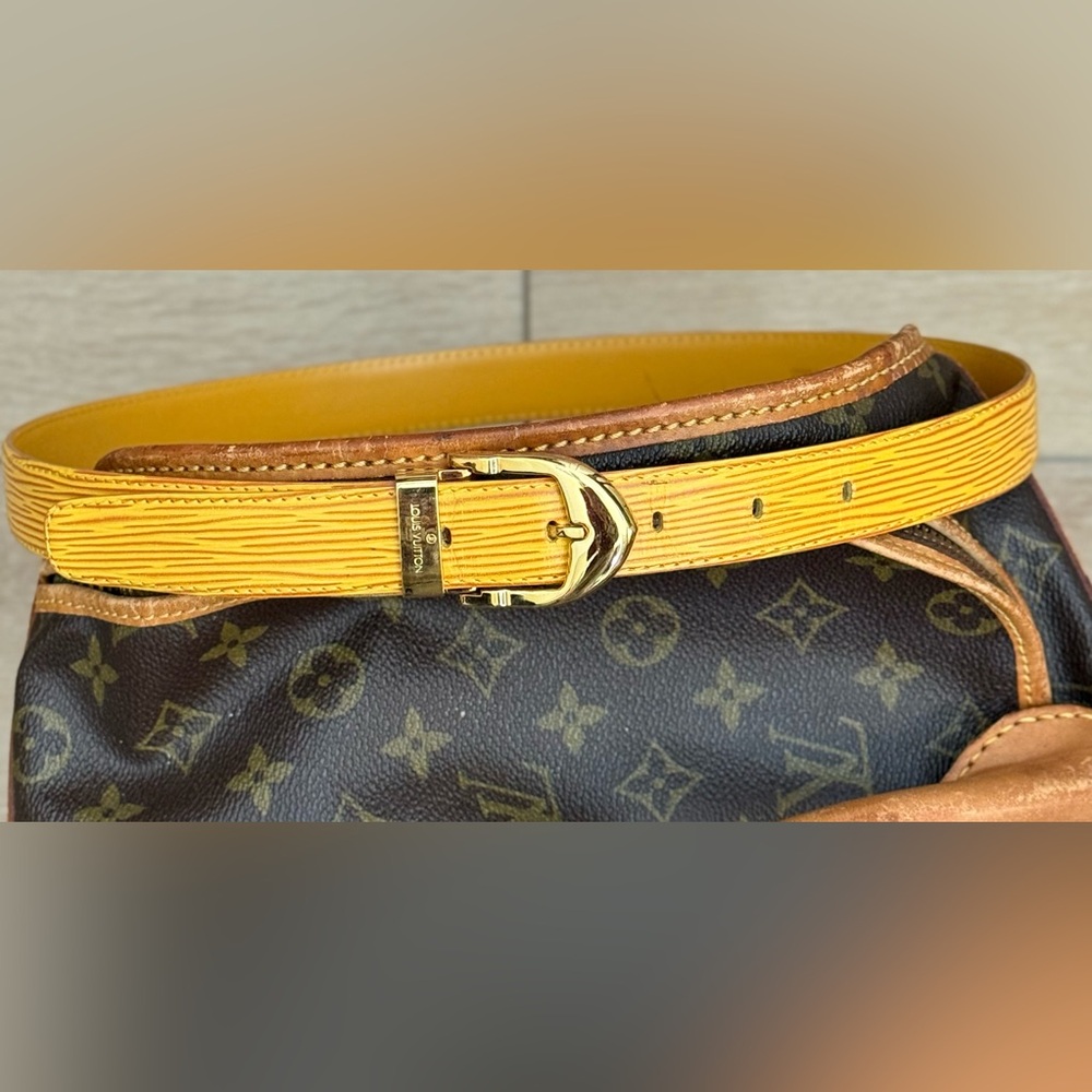 Louis Vuitton Epi Leather Belt